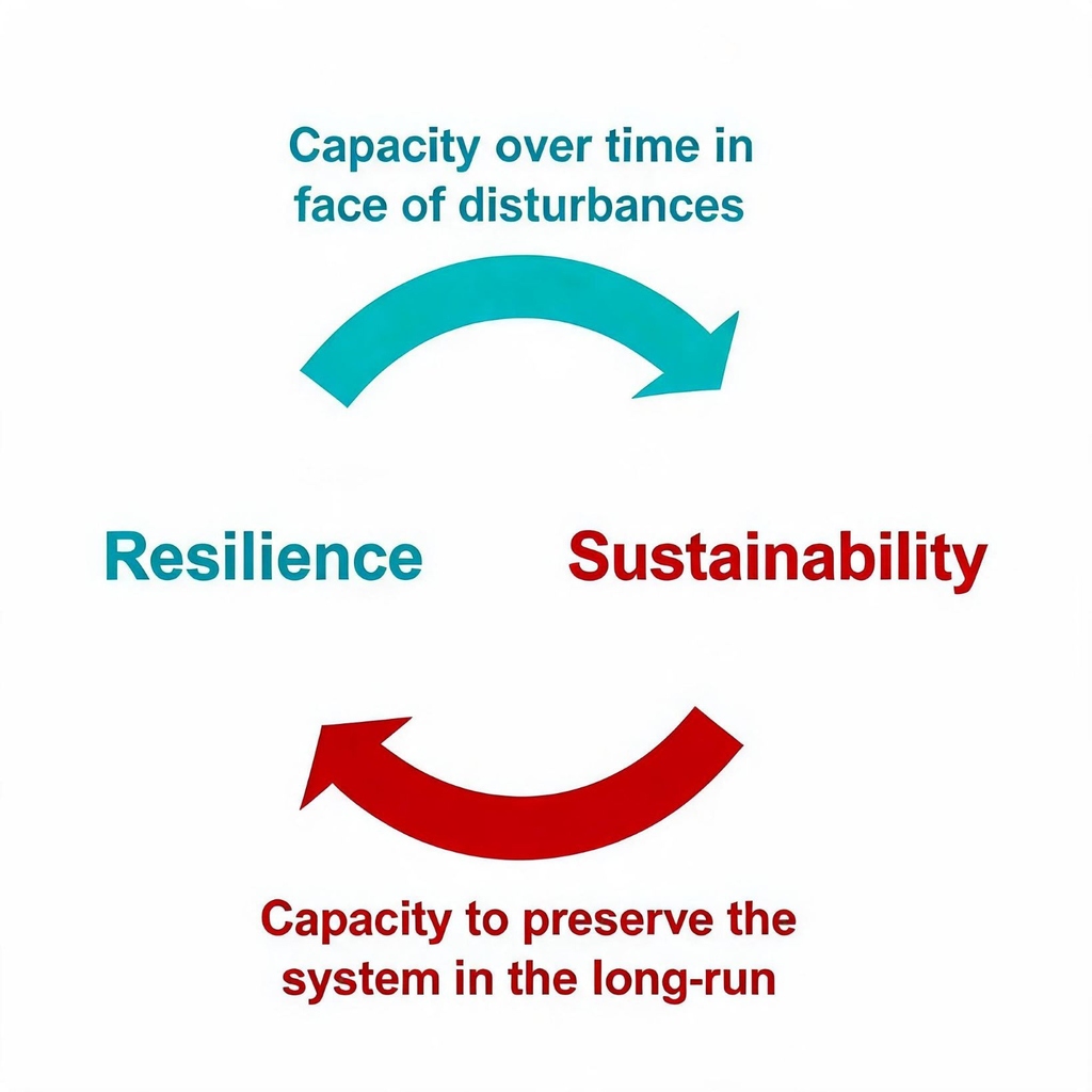 Relationship between Resilience and Sustainability